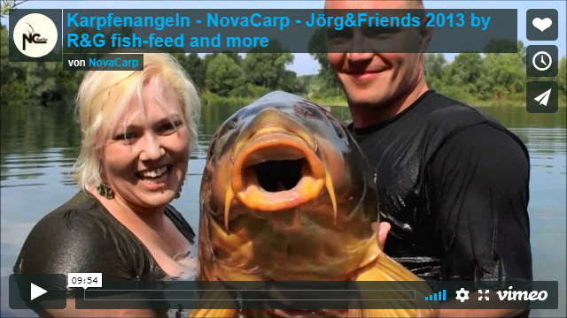 Karpfenangeln - NovaCarp - Jörg&Friends 2013 by R&G fish-feed